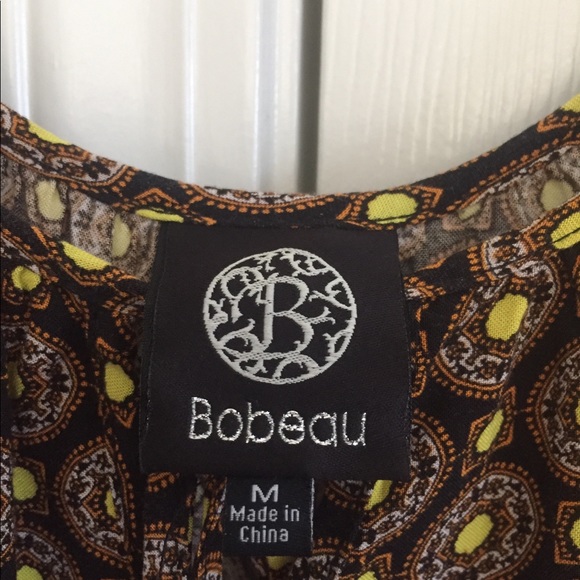 Yellow & brown cute top - Picture 2 of 2